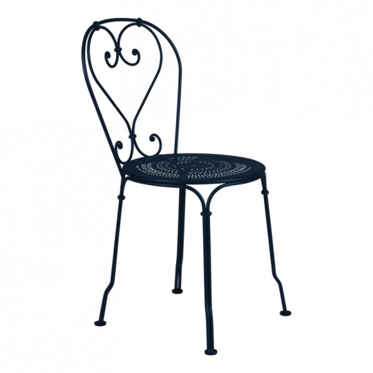 Lot de 2 1900 Chaise Bleu Abysse