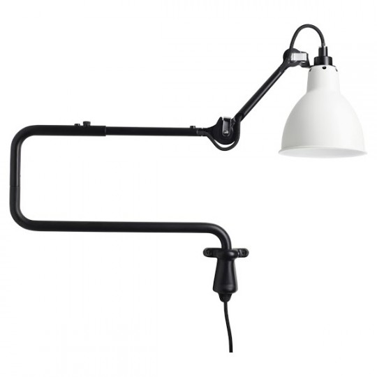 Applique 303 Noir Satiné Réflecteur Blanc