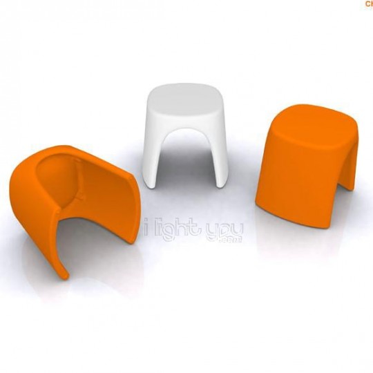 Amelie Sgabello Pouf Gris