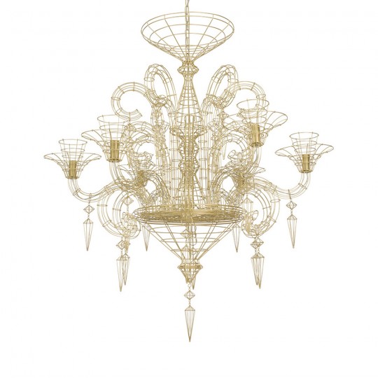 Angelus Lustre Ø113 Doré