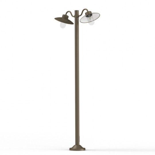 Belcour Lampadaire modèle 5 Double Clair Gres