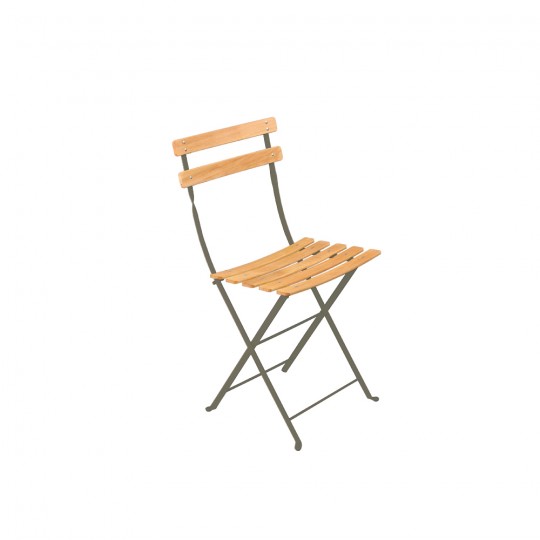Lot de 2 Bistro Chaise Naturel Romarin