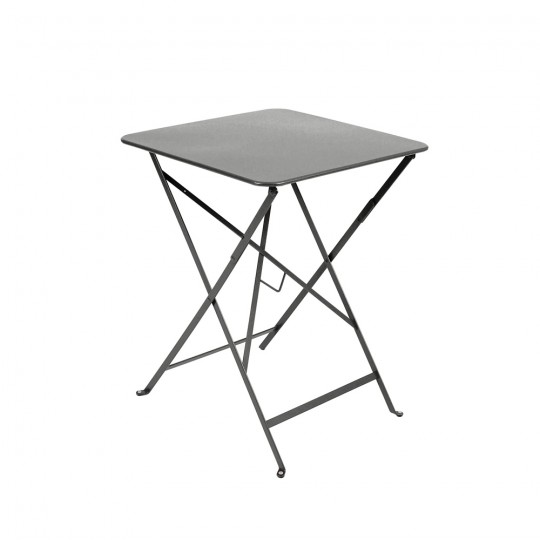 Bistro Table Carrée 57X57cm Carbone