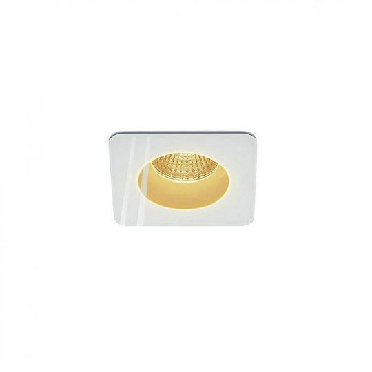 Elegante Encastré Carré LED L8.3cm Blanc