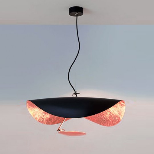 Lederam Manta S1 Suspension LED Noir/Cuivre