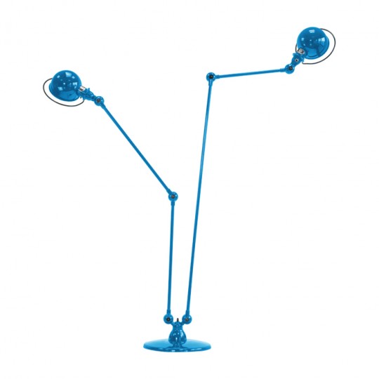 Loft Lampadaire Jumeaux Bleu Clair