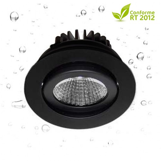 Laible Encastrement Orientable RT2012 LED Noir