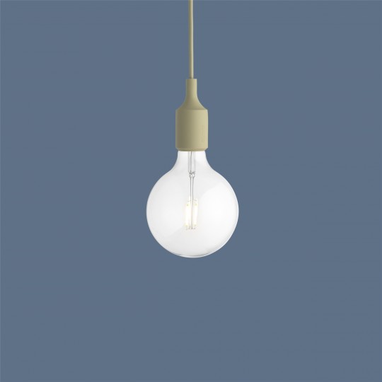 E27 Suspension Beige Vert
