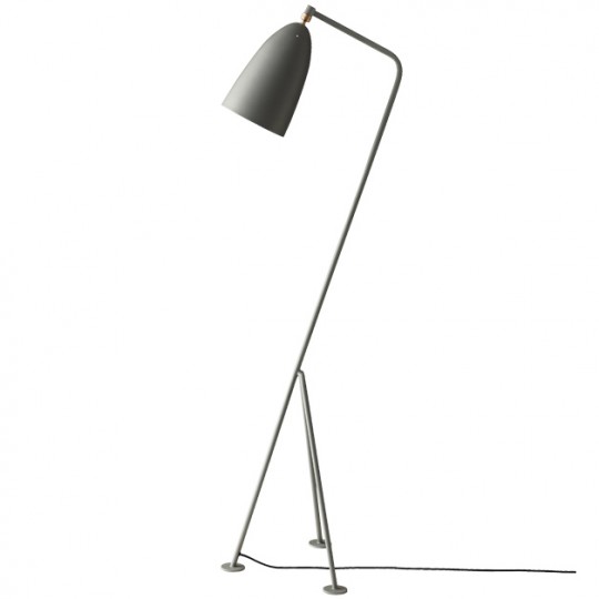 Grasshopper Lampadaire Bleu-Gris