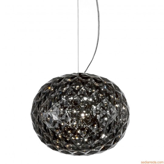 Planet Suspension LED Fumé