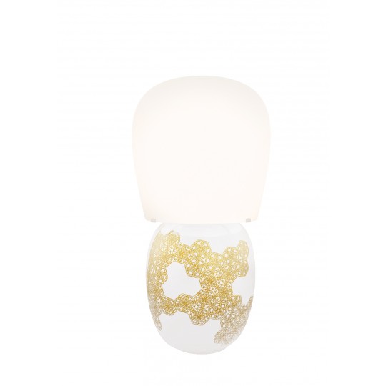 Hive Lampe de Table Blanc