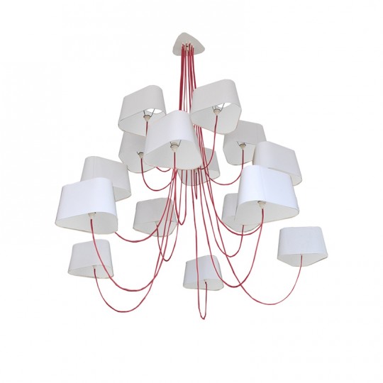 Lustre 15 Moyen Nuage Blanc Diffusant