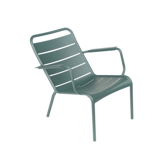Lot de 2 Luxembourg Fauteuil Bas Cèdre