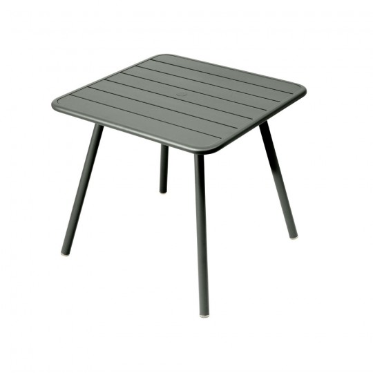 Luxembourg Table 4 Pieds 80X80cm Romarin