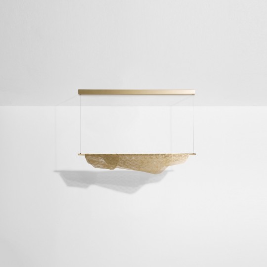 Suspension Mediterranea 100 cm Laiton