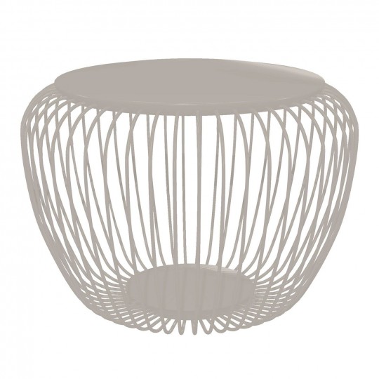 Meridiano Outdoor Blanc CassÃ© Mat Ã 64 cm H 46 cm