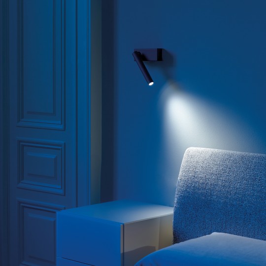 Applique MIRA 3000K Dali Finition Noir Mat