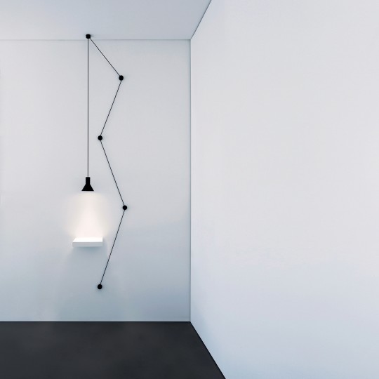 Suspension NEURO Led Max 15W E27 Finition Blanc Mat ON/OFF
