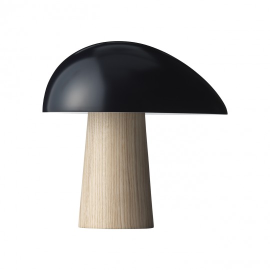 Night Owl Lampe de Table Bleu Foncé/Bois
