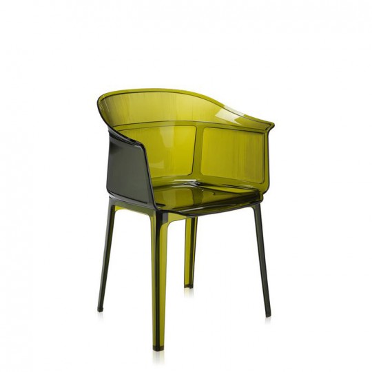 Lot de 2 Papyrus Chaises Vert