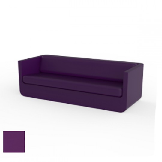 ULM Canapé 200x82x72 Prune