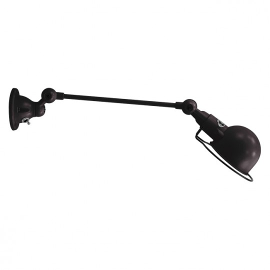 Signal Applique avec 1 Bras Noir mat