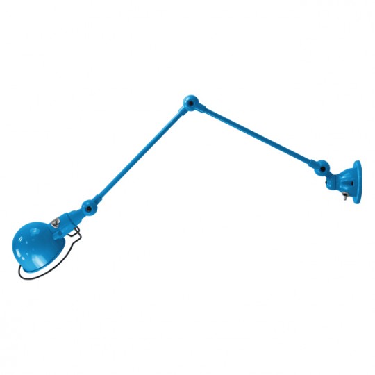 Signal Applique avec 2 Bras Bleu Clair