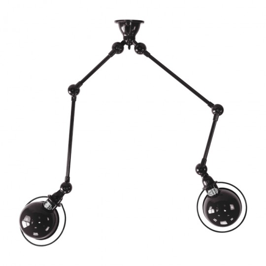 Loft Suspension Double Noir Brillant