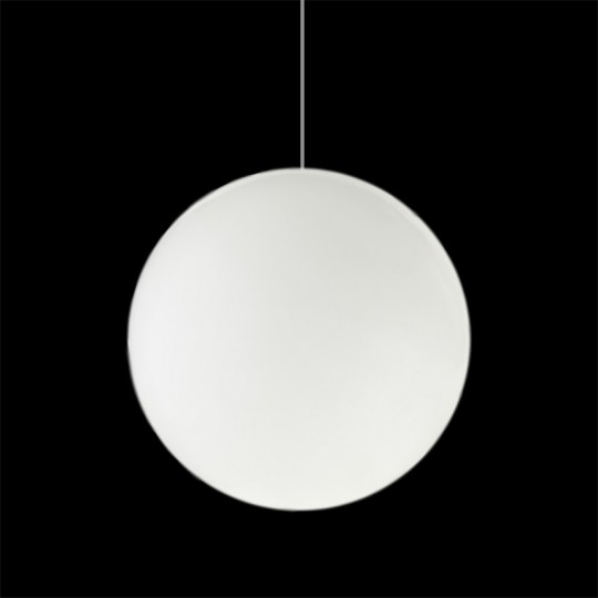 Globo Suspension Ø70 Lumineuse Exterieure Blanc