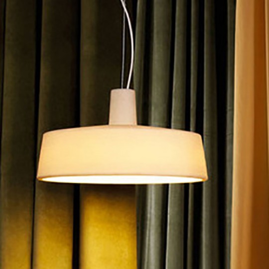 Soho Suspension Blanc LED Ø57cm