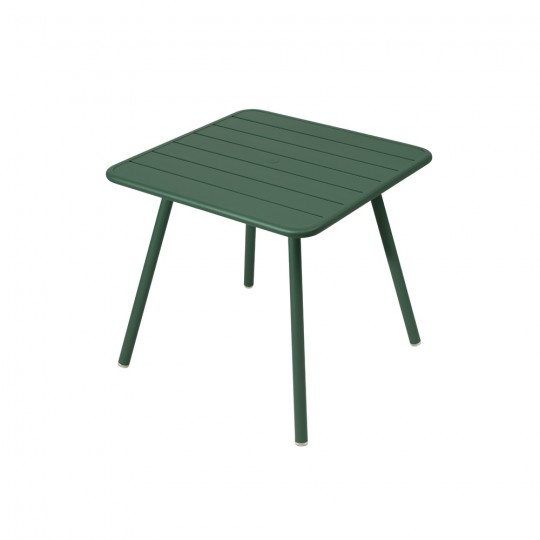 Luxembourg Table 4 Pieds 80X80cm Cèdre