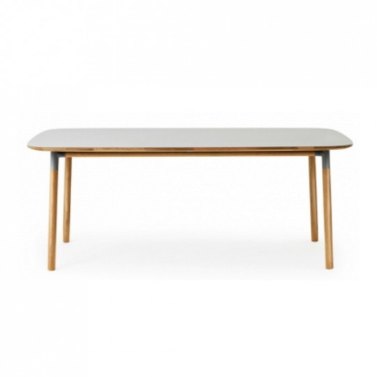 Form Table 95 X 200cm Grise