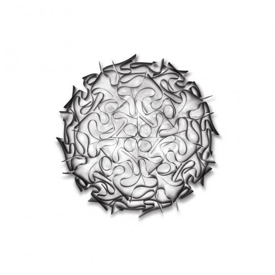 Veli Applique/Plafonnier Grand Noir