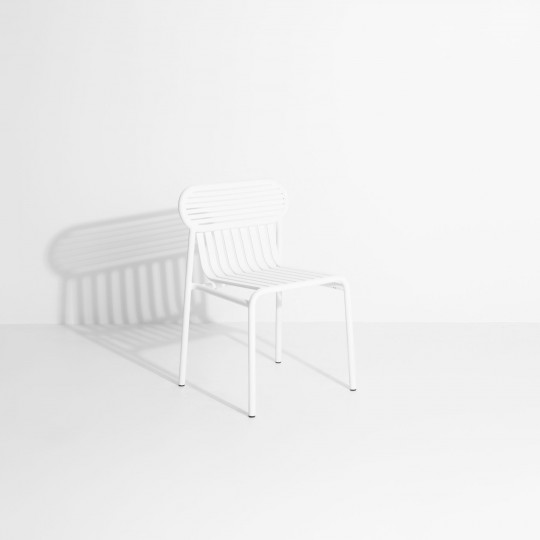 Week-End Chaise Lot de 2 Blanche