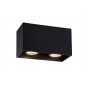 Audia Spot plafond GU10 Noir Excloosiva
