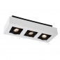 Irad Spot Plafond LED 3Lampes Blanc