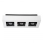 Irad Spot Plafond LED 3Lampes Blanc