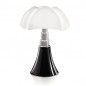 Lampe Pipistrello Noire Laquée Avec Ampoules, On/Off