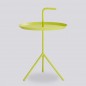DLM Table D'Appoint Jaune