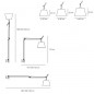 Tolomeo Mega Applique Avec Variateur