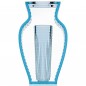 vase I SHINE BLEU KARTELL