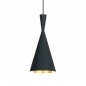 Beat Light Tall Noir et doré LED