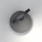 Applique Demetra Faretto Led gris Artemide