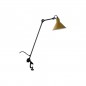 Lampe d'Architecte 201 Noir Réflecteur Jaune
