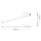Counterbalance Led Applique Déportée