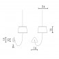 Applique Suspendue Petit Nuage