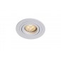 Hoe Spot encastrable Ø9cm GU10 Blanc Excloosiva