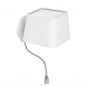 Joliet 2 Applique avec Liseuse LED
