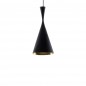 Beat Light Tall Noir et doré LED
