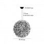 Fil de Fer Suspension LED Ø100cm Alu